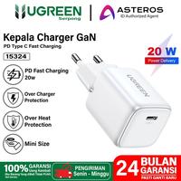 Gambar Ugreen Charger 20W 25W 30W 35W 45W for iPhone Xiaomi Samsung Vivo Oppo Huawei - Charger Fast Ugreen - KEPALA 20W WHITE AJA, HANYA KEPALA dari CREATIVESTOREACC undefined 3 Tokopedia
