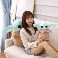 Gambar Boneka Baby Yoda 32cm Mainan Mewah Kartun Star Wars Mandalorian Bantal Boneka Lembut Dan Halus dari Simko Toys undefined 4 Tokopedia