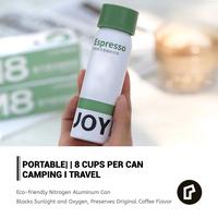 Gambar JOYINBAG M8 Espresso Nitro Coffee 8 Espresso Shots Per Can [ Classic Espresso ] Nitro Kopi Instan dari Uhr Yanabe undefined 5 Tokopedia