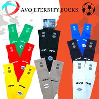 Gambar Kaos Kaki Sambung Bola Futsal Squad Football Leg Sleeve AVO - Navy dari Avo Eternity Socks undefined 3 Tokopedia