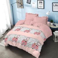 Gambar Bed Cover Set Rumbai 180 King Kintakun Dluxe Spring Kain Microfiber Pink (6in1) 39 cm - Zirafa dari Kintakun Bedcover undefined 4 Tokopedia
