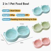 Gambar Mangkok Makan Kucing 2 In 1 Anti Semut Tempat Makan Kucing Anjing Aksesoris Hewan - Quality-Biru dari Furbaby Pet undefined 3 Tokopedia