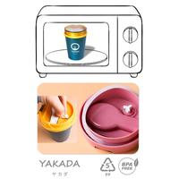 Gambar Tarsla Gelas Soup Y-926 Plastik PP BPA Free Multifungsi 500 ML Sendok Garpu - Pink - Green dari TARSLA OFFICIAL undefined 2 Tokopedia