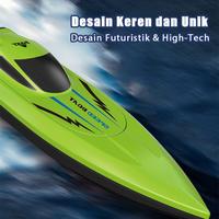 Gambar GIGITOY 2.4G RC Speed Boat - Perahu Remote Control Outdoor Speed Boat Mainan Kapal Remot Kontrol Boat Toys - CR1990-Green dari PIKYO INDONESIA undefined 4 Tokopedia