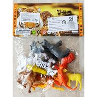 Gambar Mainan Hewan Karet Figure MiniaturPendidikan Wild Animal isi 12 Pcs anak toys dari Mister Mainan undefined 2 Tokopedia