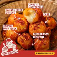 Gambar Cimol Bojot Mozarella 18 AA Bonjot Frozen isi  Ayam 16 Keju Sambal geprek suir leleh pedas chili oil endog Daun Jeruk Uwa - Cimol Bonjot AA Moza dari MelaBoci undefined 1 Tokopedia