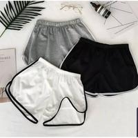 Gambar ELODIE PANTS HOTPANTS WANITA CELANA PENDEK KOLOR SANTAI Rayon Fit - PEACH dari Apapunitu_NEW undefined 3 Tokopedia