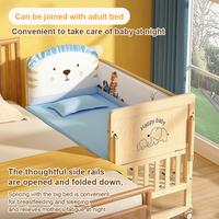 Gambar [Live] box bayi lipat tempat tidur murah/baby bed box kayu/little equi box bayi/box tempat tidur bayi keranjang/ranjang bayi baby box/multifungsi boks  bayi tempat furniture tidur ayunan crib sampai 3 tahun - (2 Lantai)-102cm- Warna Kayu Alami -pink dari Tiny Toes Mall undefined 4 Tokopedia