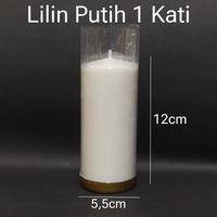 Gambar Lilin Pilar Altar Putih Polos Ukuran 1 Kati - Satuan dari Dante undefined 4 Tokopedia