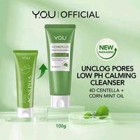 Gambar YOU AcnePlus Low pH Calming Cleanser | Sabun Cuci Muka Acne | Kulit Berminyak Berjerawat | Bebas Jerawat - -, - dari youbeauty.id undefined 1 Tokopedia