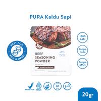 Gambar Pura Kaldu Asli | Bumbu Kaldu Sapi (20gr) - Beef Seasoning Powder - Mpasi - BB Boster - No Msg - No Gula - Serbaguna - Kaldu Sapi Pura dari PURA THE PUREST undefined 1 Tokopedia