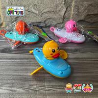 Gambar Mainan Mandi Anak Kapal Perahu Bebek - Mainan Mandi Bebek Dayung Yi 26 - Perahu Duck Rowing Boat dari OPPI TOYS undefined 4 Tokopedia