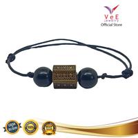Gambar Gelang Tali Batu Giok Hitam Asli 3 Bandul -VeE Gelang Terapi Kesehatan dari Vee Jewelry Store undefined 1 Tokopedia