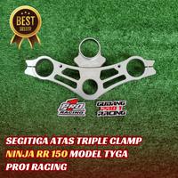 Gambar SEGITIGA ATAS TRIPLE CLAMP NINJA RR 150 MODEL TYGA PRO1 RACING dari SPEED88_NEW undefined 1 Tokopedia