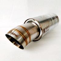 Gambar Knalpot Racing Mobil TurboKid Exhaust TR Muffler  JS Racing Stainless Steel dengan Saringan Full Stainless Bor Boran Bracket Foto Kendaraan Mesin Motorcycle Tabung Asli muffler cuter Big size - TRacing, Tipe Kering dari Arissturkid61 undefined 3 Tokopedia