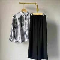 Gambar RIFANI Blouse Wanita Motif Atasan Shakila - BRILIAN SET MAUVE + MAUVE, Allsize Fit L-XL dari Store by Desyntia undefined 4 Tokopedia
