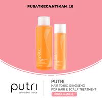 Gambar (Ready) Putri With Nusilk Technology Hair Tonic Ginseng Netto 200Ml & 450ml - GINSENG, PUTRI HAIR TONIC 200 dari Mafaza Beauty Oficial undefined 1 Tokopedia