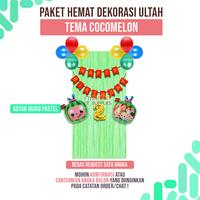 Gambar Paket Hemat Dekorasi Ulang Tahun CocoMelon Baby Coco[ Bebas Pilih Angka ] dari Event Supplies undefined 5 Tokopedia