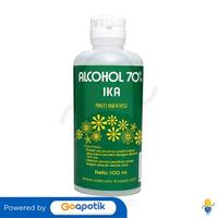 Gambar IKA ALKOHOL 70% ISI 100 ML BOTOL dari Apotek Kosambi By GoApotik undefined 2 Tokopedia