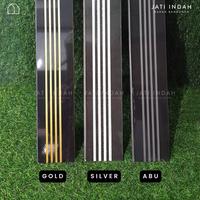 Gambar List Granit 60 cm Glossy Step Nosing Tangga / Lis Plint Plin Garis - Gold, Tanpa Packing Kayu dari Jati Indah Bahan Bangunan 2 undefined 4 Tokopedia