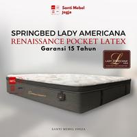 Gambar Springbed Lady Americana Renaissance Pocket Latex Kasur Only - 160x200 dari santimebel undefined 1 Tokopedia