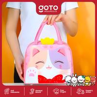 Gambar Goto [COD] Mori Tas Bekal Kotak Makan Lucu Anak Sekolah Lunch Bag Premium - TIGER dari Goto.Indonesia undefined 4 Tokopedia