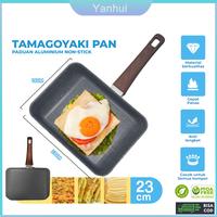 Gambar Tamagoyaki pan penggorengan telur anti lengket omelette Anti lengket 23CM Lebih besar Ukuran - XY42-15 dari MawarBestShopping undefined 1 Tokopedia