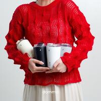 Gambar [Domma] 350 ml Go-Sip Tumbler Double Wall Stainless Steel Insulated Water Bottle Botol Minum Thermos Kopi Teh Mug - Stone - Peach dari Amour Enclave undefined 3 Tokopedia