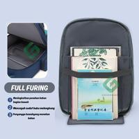 Gambar TAS SEKOLAH ANAK TK SD IMPORT TAS PUNGGUNG TAS SEKOLAH PEREMPUAN ANTI AIR FREE GANTUNGAN DAN KOTAK PENSIL - 008S-HIJAU dari gojekolshop undefined 4 Tokopedia