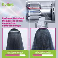 Gambar Kviins Pengering Rambut Berkecepatan Tinggi Nosel Perawatan Rambut Pengurangan kebisingan Kecepatan Tinggi Noise Reduction Combo Hair Dryer Profesional Blower Strong Wind Pengering Rambut Fast Dry Hair - White dari Kviins undefined 4 Tokopedia