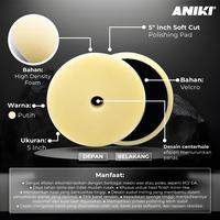 Gambar Aniki 5" Inch Soft Cut Polishing Pad - Busa Poles Mobil Motor dari Aki Murah Jakarta undefined 5 Tokopedia