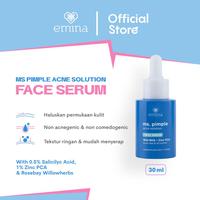 Gambar Emina Ms. Pimple Acne Solution Face Serum 30 mL - Serum Wajah Solusi Atasi Jerawat - 30 ml dari eminacosmetics undefined 3 Tokopedia