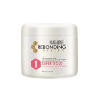 Gambar MAKARIZO Rebonding System Step 1 Super Gold 500g untuk Rambut Keriting Kribo dari TOKO ASIA RAYA BLITAR undefined 1 Tokopedia