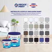 Gambar Metrolite Acrylic Emulsion-Cat Dinding Interior- PUTIH METRO-16liter - PUTIH METRO, Standar dari Pacific Paint Indonesia undefined 2 Tokopedia