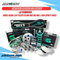 Gambar PAKET SUPER FULL UPGRADE CVT JANGEBY NMAX AEROX LEXY FAZZIO FILANO MIO M3 MIO J MIO SPORTY PAKET KIRIAN JANGEBY PAKET UPGRADE KIRIAN JANGEBY FULLSET . - NMAX old 2015-2016, Miling dari MAKMUR JAYA SHOP1718 undefined 1 Tokopedia