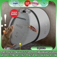 Gambar Power Backflow 3 4 Inch Anti Tikus Banjir Bau Sumbat 3” 4” Pvc Valve Back Flow Masuk Banjir Tutup Pembuangan Pipa Dop Fitting Fiting Piting Pipe Katup Satu Arah In Inci Inchi Wavin Palpe Pralon Plastik Saluran Aliran Air Aer Limbah Arus Balik Penutup - 3 inch dari Center Plus Shop undefined 1 Tokopedia