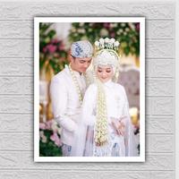 Gambar cetak foto + bingkai papan mdf ukuran 20x30cm (10R) - border putih dari zank mie undefined 3 Tokopedia
