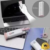 Gambar 7 in 1 Keyboard Cleaning Brush Multifunction Cleaner Earphone Smartphone Laptop Computer Screen - BLUE Set dari BU phone casing undefined 3 Tokopedia