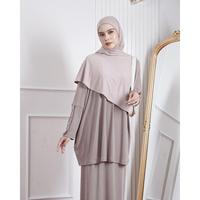 Gambar Evolvere - Mira Blouse (Atasan aja) Rib Knit - NATUREBLACK, ALLSIZE dari Evolvere undefined 2 Tokopedia
