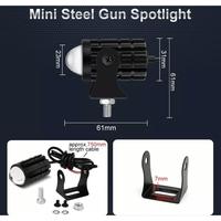 Gambar Lampu Tembak Laser Led Mini 2 Warna - Lampu Tembak Sorot Foglamp Mini D2 Laser Gun - Driving 1pcs dari BSM VARIASI JKT_NEW undefined 2 Tokopedia