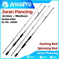 Gambar Joran Pancing Lure Fishing Rod Luya Action Medium Kuat Big Strike Joran Pancing Lure Model Spinning & Bait Casting Fishing Pole 2 Section - Model Bait Casting, Kode JR04 #1.98M dari AquaPro Official Shop undefined 1 Tokopedia