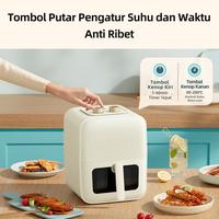 Gambar SOSEKI Visual Air Fryer Oven Multifungsi 4L Cream - Cream  1500W dari SOSEKI Official Store undefined 2 Tokopedia