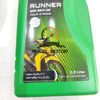Gambar Evalube 4T Runner Oli Mesin Motor Bebek Universal Running Oil 4 Tax 800ml Motorcycle dari Ancol Motor undefined 5 Tokopedia