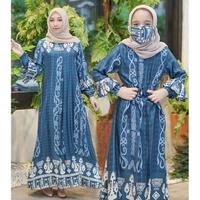 Gambar Warna Warni Brand SARIMBIT KELUARGA KIA BAJU GAMIS KOKO ANAK DAN DEWASA MUSLIM PESTA BAJU LEBARAN 2024 COUPLE KELUARGA Grey Motif Navy Panjang - KOKO DEWASA DUSTY dari Warnawarnibrand undefined 3 Tokopedia