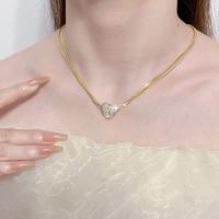 Gambar (BEBAS BELI 2 DAPAT BONUS) JOY JEWELRY K07 - Kalung Titanium Wanita Anti Karat Anti luntur dengan magnetic love Cinta korean style looks - Silver dari JoyJewelry undefined 4 Tokopedia