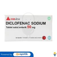 Gambar DICLOFENAC SODIUM OGB DEXA MEDICA 50 MG BOX 100 TABLET / ANTI NYERI dari Apotek Duta Farma 2 By GoA undefined 2 Tokopedia