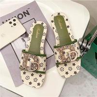 Gambar OKAIDO OFFICIAL Sandal Flat Wanita Cewek Perempuan Variasi Dd Unik Keren Gaya Korea Style Kekinian Mewah - HITAM, 38 dari OKAIDO Official undefined 4 Tokopedia