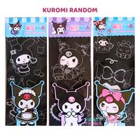 Gambar Scratch Painting Kuromi DIY Rainbow Coloring Colorful Gosok Gambar Warna Lukis Seni Mainan Anak - kuromi dari Vionas Corner undefined 5 Tokopedia