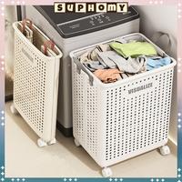 Gambar Keranjang cucian baju kotor keranjang cucian lipat keranjang cucian aesthetic Laundry basket - Ukuran L (48L) dari SUPHOMY_NEW undefined 1 Tokopedia