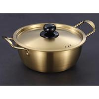 Gambar Bakindo Panci Ramen Korea Noodle Pot Stainless / Panci Ramyun Premium - panci korea, 22cm dari BAKINDO undefined 5 Tokopedia